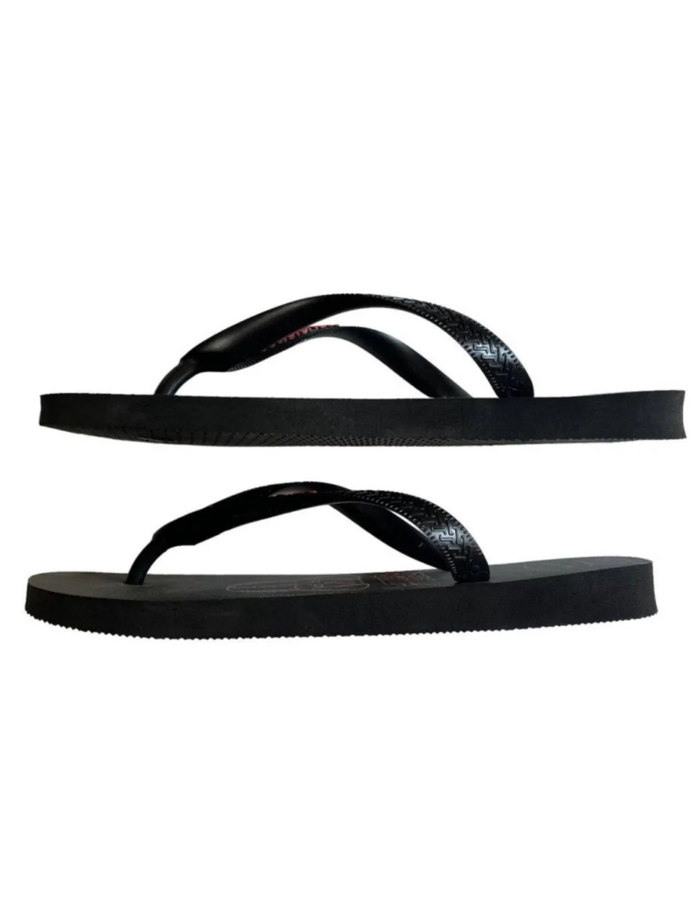 Havaianas Star Wars Flip Flops Black Red 11/12 Womens 9/10 Mens